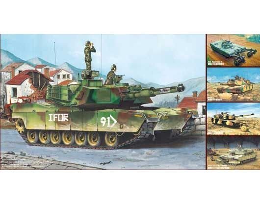 1/35 M1A1/A2 Abrams 5 in 1