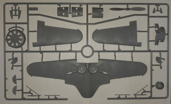 ICM 32003 I-16 type 29, WWII Soviet Fighter 5 adet I-1