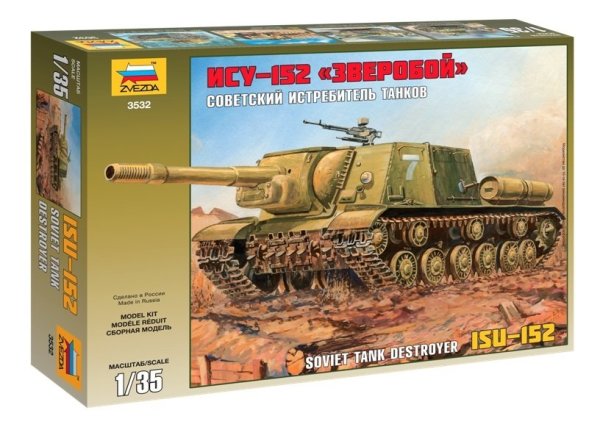 1/35 ISU-152 Soviet Self Propelled Gun