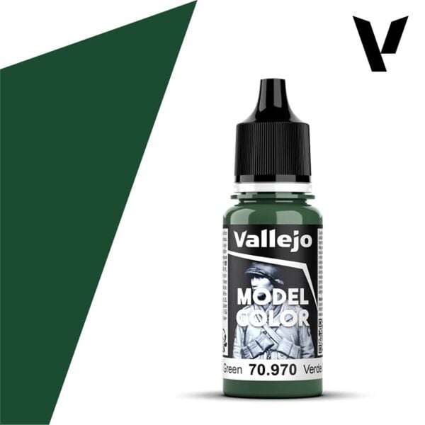 Vallejo 70970 18 ml. (079) Deep Green-Matt, Model Color Serisi Model Boyası
