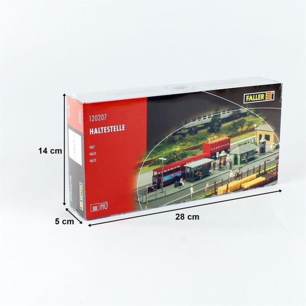 Faller 120207 1/87 Ölçek, Durak, Plastik Model Kiti