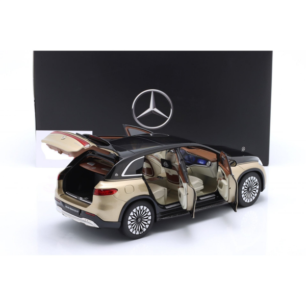 NZG B66960592 1/18 Ölçek,- MERCEDES BENZ - MAYBACH EQS 680 (Z296) SUV 2024, Sergilemeye Hazır Metal Araba Modeli