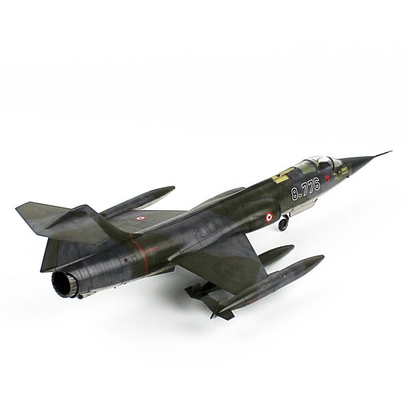 QD612 1/72 Ölçek, F-16 CF-104 Starfighter, 182 Kaplan Filo, Sergilemeye Hazır Model Uçak