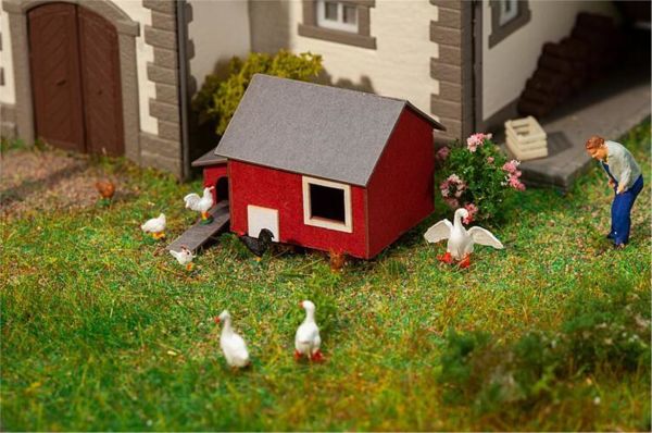 Faller 180298 1/87 Ölçek, Kümes, Plastik Model Kiti