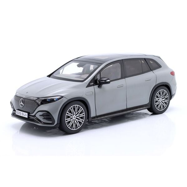 NZG B66960591 1/18 Ölçek,- MERCEDES BENZ - EQS SUV (X296) VON MERCEDES-EQ 2022, Sergilemeye Hazır Metal Araba Modeli