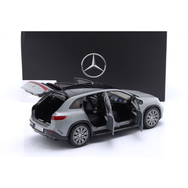 NZG B66960591 1/18 Ölçek,- MERCEDES BENZ - EQS SUV (X296) VON MERCEDES-EQ 2022, Sergilemeye Hazır Metal Araba Modeli