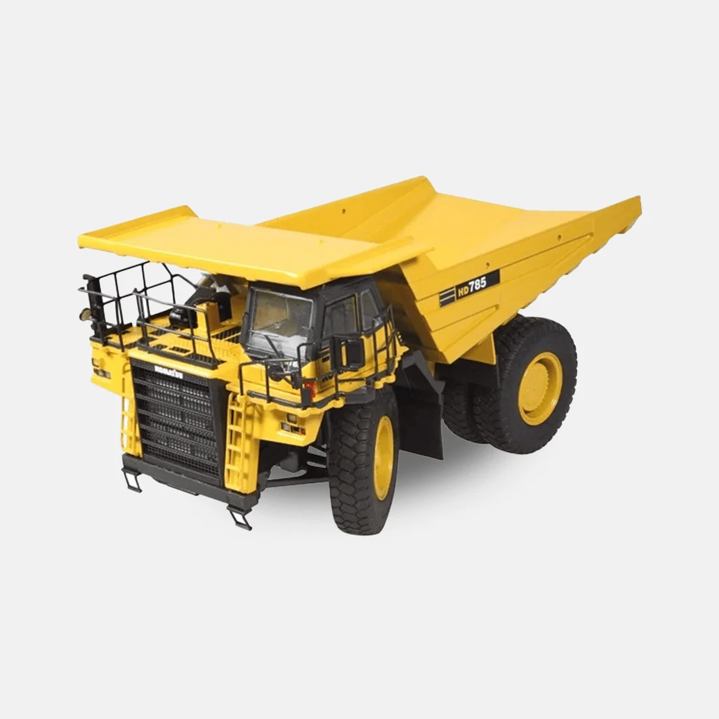 NZG 0857 1/50 Ölçek, Komatsu HD785 Saha Kamyonu, Sergilemeye Hazır Metal Model