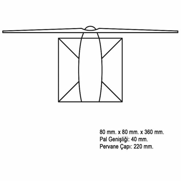Faller 130381 1/87 Ölçek, Nordex Rüzgar Tribünü, Motorlu, Plastik Model Kiti