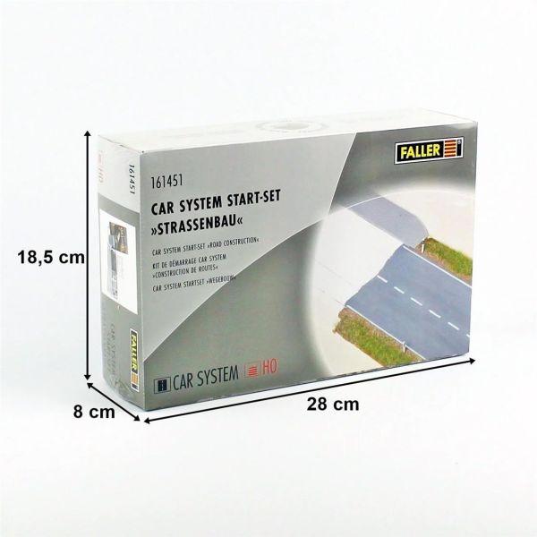 Faller 161451 1/87 Ölçek, Car System için Yol Yapım Seti