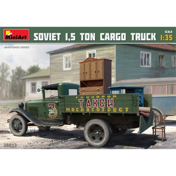 MiniArt Sovyet 1,5 ton Kamyon AA Type ''Polutorka''