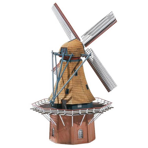 Faller 130383 1/87 Ölçek, Yel Değirmeni, Motorlu, Plastik Model Kiti