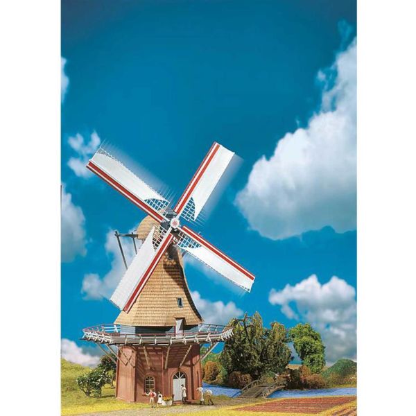 Faller 130383 1/87 Ölçek, Yel Değirmeni, Motorlu, Plastik Model Kiti