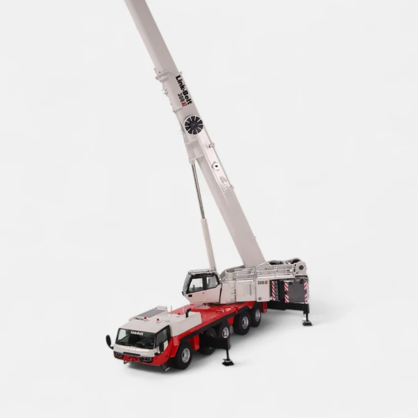 NZG 1089 1/18 Ölçek, Link-Belt 300 AT 5 Akslı Mobil Vinç, Sergilemeye Hazır Metal Model