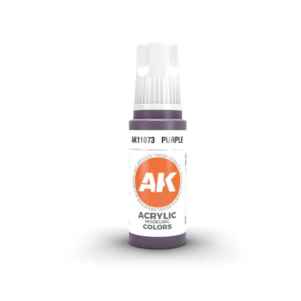 AK 11073 17 ml. Purple, 3GEN Akrilik Model Boyası