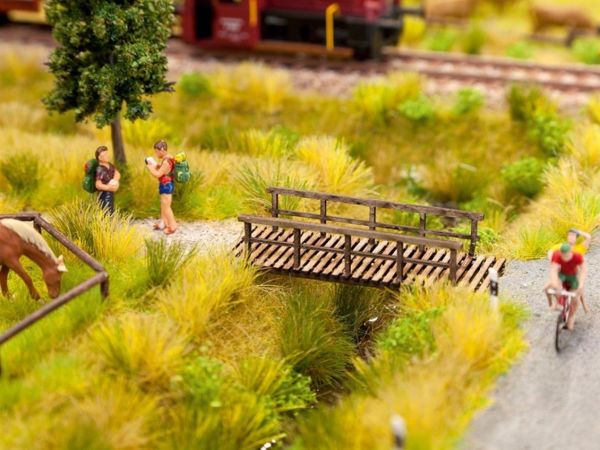 Noch 7037 Çayır Öbekleri, 6 mm. 42 Adet Diorama Malzemesi