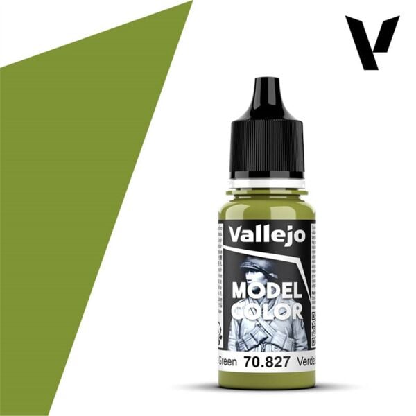 Vallejo 70827 18 ml. (091) Lime Green-Matt, Model Color Serisi Model Boyası
