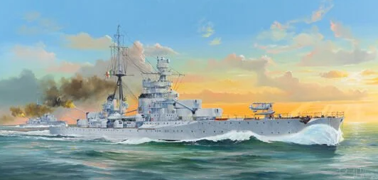 1/350 Italian Heavy Cruiser Zara