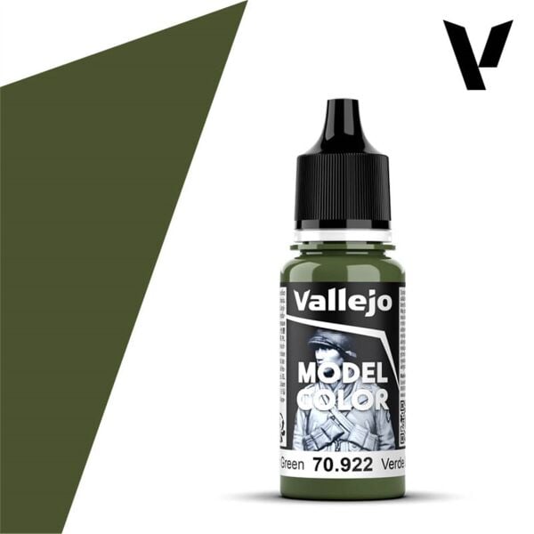 Vallejo 70922 18 ml. (093) Uniform Green-Matt, Model Color Serisi Model Boyası
