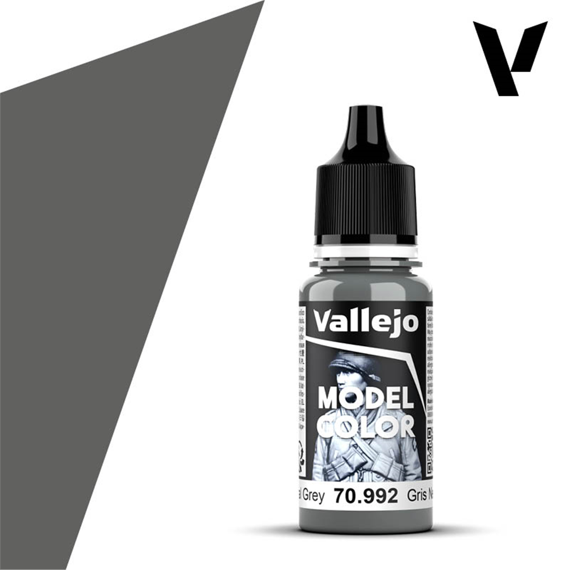 Vallejo 70992 18 ml. (179) Neutral Grey-Matt, Model Color Serisi Model Boyası