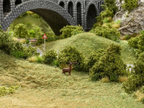 Noch 7081 Yabani Otlar, Yeşil, 6 mm. 50 Gram Diorama Malzemesi