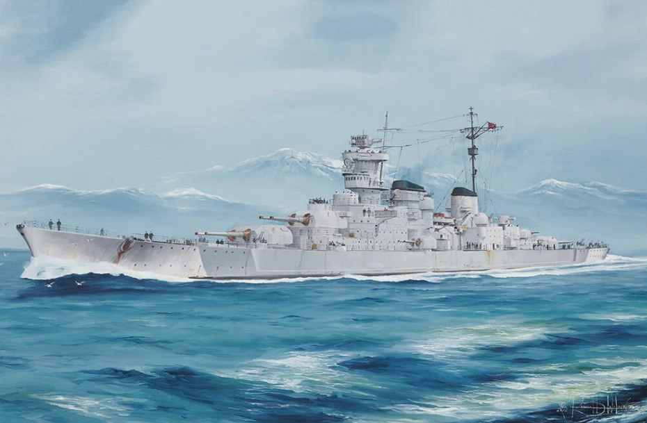 1/350 DKM O Class Battlecruiser Barbarossa