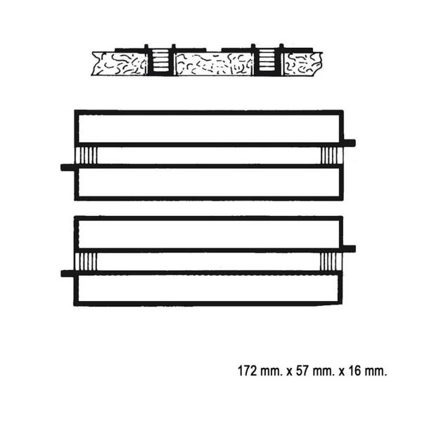 Faller 120136 1/87 Ölçek, Lokomotif Tamir Rampası ( 2 Adet ), Plastik Model Kiti