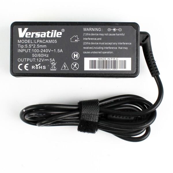 VERSATİLE 220Volt / 12Volt 5Amper Priz Tipi  Adaptör
