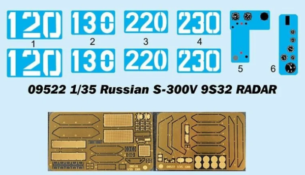 1/35 Russ.S-300V 9A32 RADAR