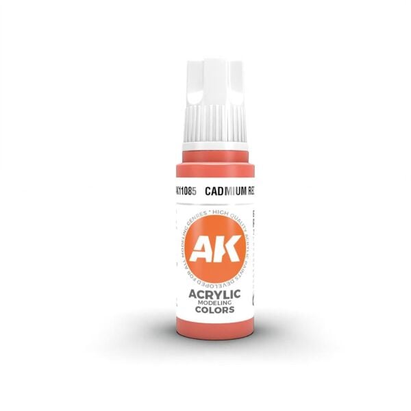 AK 11085 17 ml. Cadmium Red, 3GEN Akrilik Model Boyası