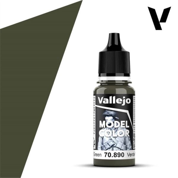 Vallejo 70890 18 ml. (106) Retractive Green-Matt, Model Color Serisi Model Boyası