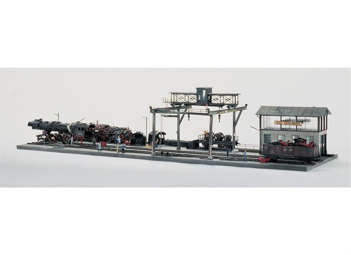 Piko 61101 1/87 Ölçek, Tren Tamir Atölyesi, Plastik Model Kiti