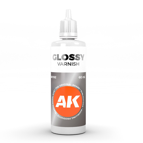 AK 192 60 ml. Parlak Vernik