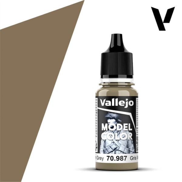 Vallejo 70987 18 ml. (112) Medium Grey-Matt, Model Color Serisi Model Boyası