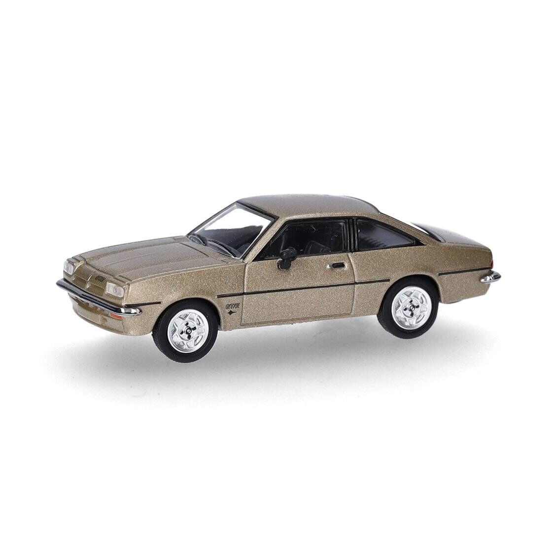 Herpa 034388-002 1/87 Ölçek, Opel Manta B, Altın Rengi, Sergilemeye Hazır Model Araç