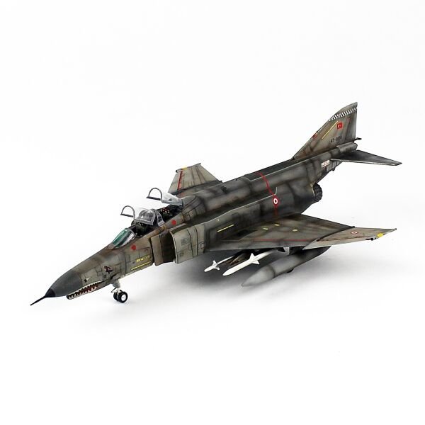 QD199 1/48 Ölçek, F-4E Terminatör, Sergilemeye Hazır Model Uçak