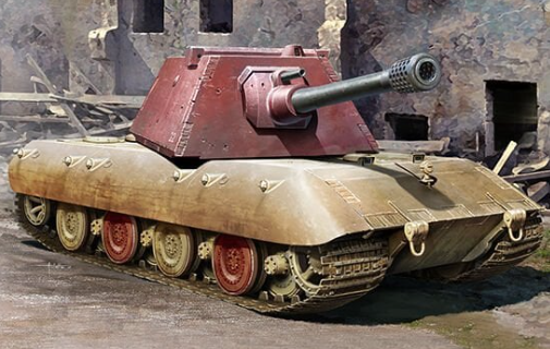 1/35 E-100 Heavy Tank Krupp Turret