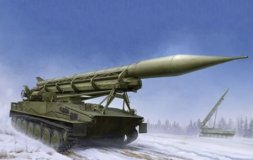 1/35 2P16 Launcher with Missile of 2k6 Luna FROG-5