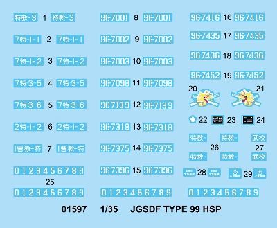 1/35 JGSDF Type 99 HSP