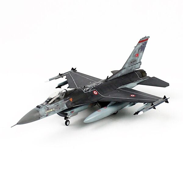 QD602 1/72 Ölçek, F-16C B-50 Savaşan Şahin, Tunç 151.Filo,Sergilemeye Hazır Model Uçak