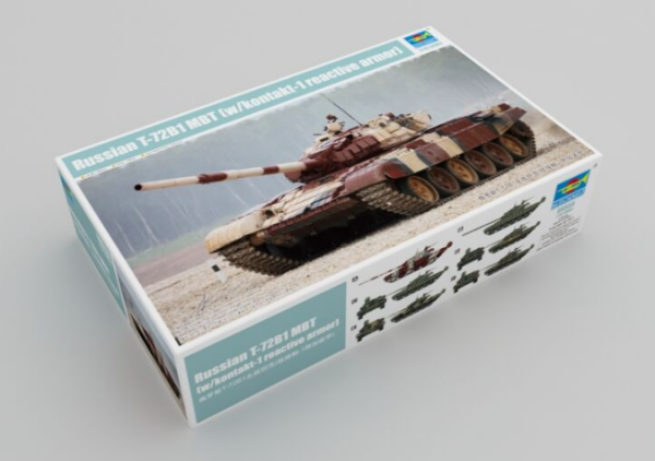1/35 Russian T-72B1 MBT w/kontakt-1 reactive armo