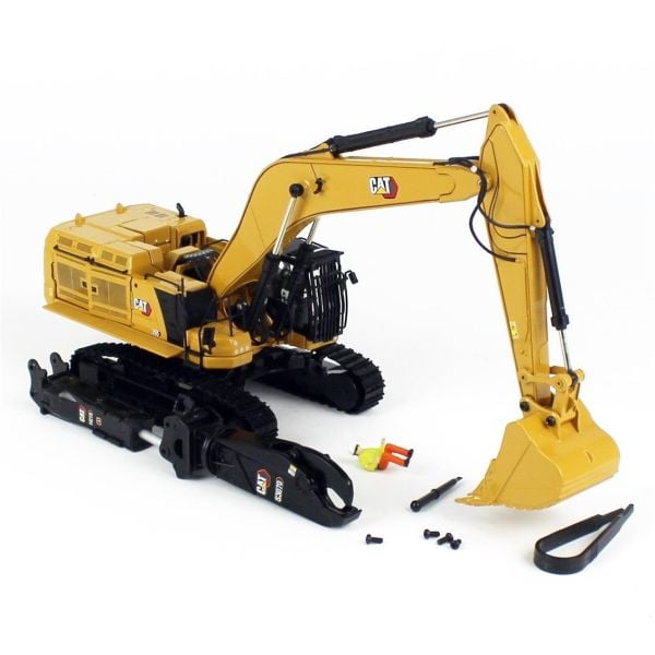 Diecast Masters 85709 1/50 Ölçek, Cat 395 Geniş Tip Ekskavatör, Sergilemeye Hazır Metal İş Makinası Modeli