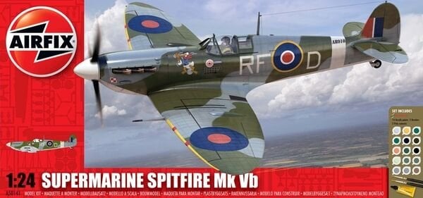 SPITFIRE MKVB 1:24 GIFT SET