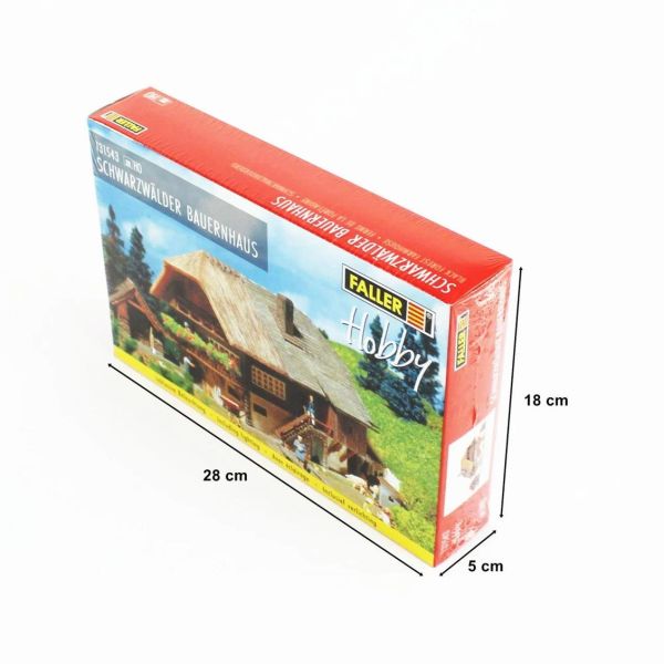 Faller 131543 1/87 Ölçek, Kara Ormanlara Özgü Çiftlik Evi, Plastik Model Kiti