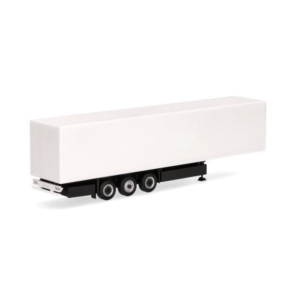 Herpa 77071 1/87 Ölçek, 15 Metre Krone Soğutuculu Kapalı TIR Dorsesi, Beyaz, Sergilemeye Hazır Model Araç