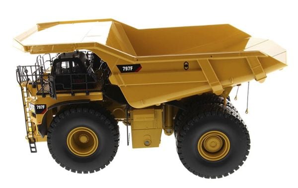 Diecast Masters 85655 1/50 Ölçek, Cat797F Maden Kamyonu, 4 Kademeli, Sergilemeye Hazır Metal İş Makinası Modeli