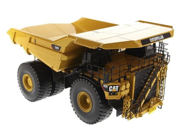Diecast Masters 85655 1/50 Ölçek, Cat797F Maden Kamyonu, 4 Kademeli, Sergilemeye Hazır Metal İş Makinası Modeli