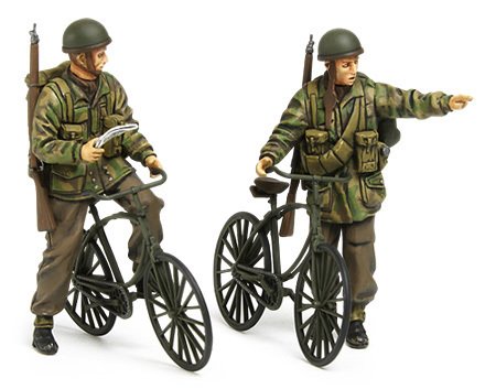 1/35 British Paratroop/Bicycle