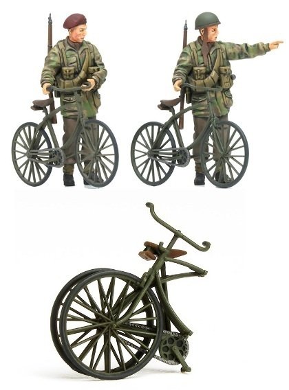 1/35 British Paratroop/Bicycle