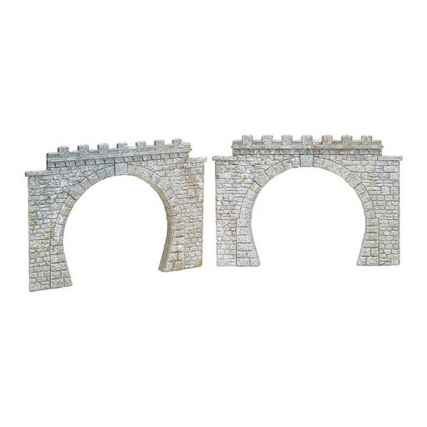 Faller 120565 1/87 Ölçek, Tünel Girişi, Çift Hatlı ( 2 adet ), Plastik Model Kiti