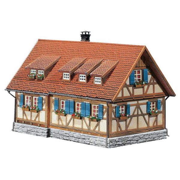 Faller 130270 1/87 Ölçek, Kırsal Yarı Ahşap Ev, Plastik Model Kiti